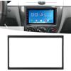 generic Culnflun Cornice per Navigazione Stereo, Cornice per Autoradio, 2 Din, 7 Pollici, Pst, Fascia Spessa, Per Auto, Supporto Da Cruscotto, Cornice per DVD