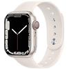 EIHAIHIS Cinturino Sportivo in Silicone Traspirante per Cinturino Apple Watch 42mm 44mm 45mm 49mm, Cinturini Elastico per iWatch Series 8 7 6 5 4 3 2 1 SE Ultra (Brevettato), Luce delle Stelle