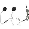 Qiilu auriculares casco moto auriculares casco moto Cuffie per casco motociclista, Altoparlanti per cuffie per motociclette Supporto per chiamate in vivavoce, Cuffie con cancellazione del rumore 3,5