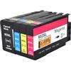 Colexy HP 953XL (Nero, Ciano, Giallo, Magenta) Cartuccia Originale HP da 2000 Pagine, ad Alta Capacità, Compatibile con Stampanti HP Officejet Pro 7720 7730 7740 8210 8710 8715 8740 8720 8718 8728 8719 8730