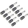 Alnicov 10 PZ 6.35mm Maschio a 3.5mm Femmina Stereo Audio Jack Per Cuffie Adattatori per Cuffie Auricolari Amplificatore per Chitarra