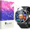 Lamshaw 3 Pezzi Protezione Schermo Compatibile con Blackview W50 PRO 1.45'' Smart Watch Vetro Temperato,Protezione Schermo Vetro Temperato per Blackview W50 PRO (3 Pacchetti)