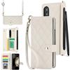 XIZYO Custodia a portafoglio per Samsung Galaxy Z Fold 4, Z Fold 4, custodia a portafoglio con slot per penna S, supporto per carte di credito, cavalletto in pelle, unisex, chiusura magnetica,