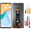 SwarKing Digital Display di ricambio compatibile con ZTE Blade V50 vita (nero senza cornice) LCD Display Touch Screen Digitizer montaggio con strumento di riparazione