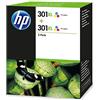 HP 301XL 2-pack High Yield Tri-color Original Ink Cartridges