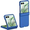 QINOUK Cover per Motorola Razr 50 Ultra, Antiurto PC Ultrasottile, Protettiva Antigraffio - Blu