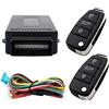 Riloer Dispositivo di allarme antifurto per auto, allarme localizzato remoto Riloer 60-100 metri, con scatola di controllo + 2 telecomandi di chiusura centralizzata dell'auto sostitutivi