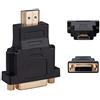 Keple Adattatore DVI-D su HDMI 1080P Nero