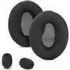 HAIZEEN Aggiornato Cuscinetti per cuffie per PC 8.2 Chat Compatibile con Sennheiser PC3.2 Chat /PC5.2CHAT/PC 8.2 Chat Cuffie Cuffia(Tessuto e Schiuma memory Cuscinetti di ricambio per cuffie)