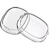 Mewtush Cover per AirPods Max, Cover Protettiva Trasparente in TPU Morbido per Protector AirPods Max, Custodia Antiurto Antigraffio Ultra Sottile Compatibile con Smart Case, Accessori Leggeri per Cuffie