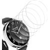 Bigqin 6 Pezzi Pellicola Protettiva Compatibile con Xiaomi Watch S4 41mm, Pellicola Protettiva in Vetro Temperato HD 9H Ultra-Sottile Antigraffio, Trasparente