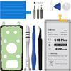 TOPGOBAT GOBAT - Batteria di ricambio per Samsung Galaxy S10 Plus, 4500 mAh, ad alta capacità, compatibile con Samsung Galaxy S10 Plus, modello (SM-G975F G975U G975W G975U1 G9750 G975N) con kit di attrezzi
