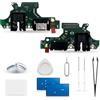 Extkry Connettore di Ricarica per Huawei P30 Lite Kit Riparazione | Porta di ricarica flat ricarica porta caricabatterie charging port microfono con kit di riparazione.