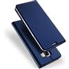 Verco Galaxy A3 (2017) Cover, Custodia a Libro Pelle PU per Samsung Galaxy A3 2017 Case Booklet Protettiva [magnetica integrata], Azzurro