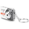 Sxhlseller Videocamera Mini DV, Registratore Videocamera HD Piccolo Supporto Rilevazione Movimento Memoria 32G, Videoregistratore Portachiavi Mini Fotocamera USB per Webcam, per (Grigio