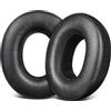 SOULWIT Cuscini Auricolari Professionali di Ricambio per Sony MDR-HW700, MDR-HW700DS Cuffie Senza fili, Cuscinetti Auricolari con Pelle Proteica più Morbida, Schiuma di Isolamento Acustico - Nero