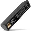 CELLONIC 1x Batteria per Scanner per codici a barra Compatibile con Honeywell Voyager 1202, Xenon 1900, Xenon 1900g, 013283 - (3400mAh, 3.7V)