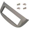AERZETIX - C22779 - Mascherina telaio adattatore 1 DIN per autoradio - in plastica - compatibile con Renault Twingo II (N) 2007+, II 2010+