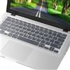 TMZELOA 2PCS copritastiera silicone trasparente, protezione tastiera ultrasottile e impermeabile, copri tastiera 15 17 pollici lavabile copritastiera universale per laptop e notebook