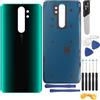 YHX-OU 6,53 '' Coperchio batteria per Xiaomi Redmi Note 8 Pro di ricambio per cover posteriore + strumento di installazione (verde)