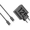 Motorola Turbopower 125W Duo-Port Universal Black AC Fast, W129038786 (Universal Black AC Fast Charging Indoor)