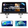 KUFUESGGERTA Autoradio Android 14 touchscreen da 10,25 pollici per BMW Serie 1 E81/E82/E87/E88 (2004-2008) con sistema CCC, CarPlay wireless/Android Auto, ricambi originali, navigazione GPS, Mirror Link