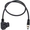 HangTon D-tap per bloccare DC 2,5 mm cavo di alimentazione per Lectrosonics ricevitore Video Devices PIX-E7 Atomos Ninja V Monitor cavo di alimentazione 100cm