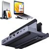 QUUGE Docking Station USB C, QUUGE 8 in 1 con HDMI 4K@60Hz, 2 x USB 3.0, PD 100W, SD/TF, Ethernet - Laptop Docking Station con Supporto Stand & Organizzazione Cavi -MacBook Dock per Air/Pro M3, Dell XPS, HP