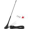 Eightwood Antenna radio FM AM Antenna autoradio Adattatore DIN antenna auto sul tetto Cavo di prolunga da 5 m per autoradio camion SUV Radio digitale Sintonizzatore FM