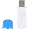 Denash Ricevitore Audio Bluetooth, Adattatore Audio Wireless Portatile A2DP Music Uscita Audio Aux 3,5 mm per Telefono Cellulare AUX per Auto
