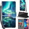 Haninsuze Cover per Samsung Galaxy A20e Custodia Cover Pelle Libro Portafoglio con Porta Carte Magnetica Protezione Antiurto Cuoio Flip Case Custodia Cover per Samsung A20e, artico