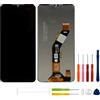 swark Display LCD da 6,6, compatibile con ZTE Blade A54 (nero senza cornice), display LCD touch screen Digitizer + set di attrezzi