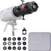 Aputure Amaran Spotlight SE 36° - Kit lenti a proiezione per Amaran 300C, 150C, 200X, 60X, S, 300X e altro amperaggio non superiore a 300 W Bowens Mount Lights