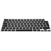 kwmobile Protezione in Silicone per Tastiera QWERTY (Spagna) Compatibile con Apple MacBook PRO 16.2 2024 M4 A3403 / A3186 - Nero