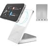 LIMETA Stazione di Ricarica Wireless 3-in-1 con Controllo APP,Supporto di Ricarica Veloce per iPhone17/16/15,Samsung S23/S22 e Dispositivi Multipli,2x USB-C PD 45W, Ricarica Qi Compatibile MagSafe 15W
