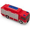 PACO Deutschland e.K. Chiavetta USB 3D | Motivo: camion dei pompieri | 16 GB