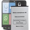 MUKUZI Batteria compatibile con Brondi Amico Smartphone 4G (NO 3G) Mobile Phones Smartphone (ricambio per Amico Smartphone 4G)
