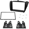 AERZETIX - C42700 - Mascherina telaio adattatore 2 DIN per autoradio - in plastica - compatibile con Hyundai ix35 2010-2015