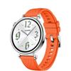 GIOPUEY Cinturini Compatibile con Huawei Watch GT4 41mm, Morbido Silicone Cinturino [Resistente all'Usura] [Traspirante] - Orange