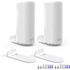 TIUIHU TUIHU - Supporto da parete per NETGEAR Orbi WiFi 7 Mesh Networking System 370/770/870/970 serie (RBE372, RBE373, RBE770, RBE772, RBE773, RBE870, RBE872, RBE873, RBE971S, RBE972 S, RBE9. 73S) (2 pezzi)
