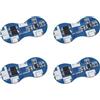 GERUI 4 pezzi 2S 7,4 V agli ioni di litio 18650 BMS PCM protezione della batteria, protezione da sovraccarico da 7,4 V