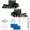 ExtKry Connettore di Ricarica Sostituzione per Honor 10 Lite/20 Lite Caricatore Port di Ricarica Porta Caricabatterie Microfono Jack Audio + Kit di Riparazione