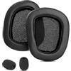 ACCOUTA Cuscinetti auricolari di ricambio Compatibile con Logitech G35 G230 G231 G233 G332 G430 G431 G432 G433 G930 Cuffia Cuscinetti per cuffie con Premium Pelle proteica e Schiuma Memory