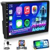 ETLFUCyber [2G+64G] Android Autoradio per Citroën Berlingo 2015-2018/Peugeot Partner 2008-2019 con Senza Fili Carplay e Android Auto, Autoradio Touch Screen HD da 9 pollici con GPS/WiFi/Bluetooth/EQ/FM RDS