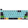MiNGFi Copritastiera Silicone Davinci Resolve Scorciatoie per MacBook Pro 13 M1/M2 A2338 (2020-2023), A2289 (2020), A2251 (2020-2021), Pro 16 A2141 (2019-2021) US/ANSI