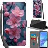 PHINIENLAND Cover per Oppo A53 / A53s 4G PU Pelle Custodia Flip Fiori