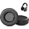 HTINDUSTRY HDJ-X5 Cuscinetti di ricambio compatibile con Pioneer HDJ-X5 HDJ-X7 HDJ-X10 cuffie Cuscinetti auricolari con pelle proteica traspirante