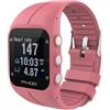 GIOPUEY Cinturini Compatibile con Polar M400/M430, Morbido Silicone Cinturino [Resistente all'Usura] [Traspirante] - Pink