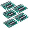 AZDelivery 5 x Scheda di protezione PCB per 3 batterie al litio Modulo scheda BMS con eBook