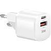 Cshare GaN USB C Mini alimentatore di rete PPS PD 3.0 spina di ricarica rapida per Google Pixel 7 Pro, iPhone 14/14 Pro Max/13, Google Pixel 7/7 Pro/6/6 Pro/6a/Pixel 5, Galaxy S22 Ultra.